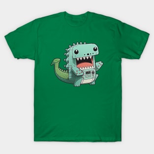 Crocodile Alligator Robot T-Shirt